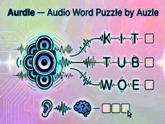 游戏Aurdle — Audio Word Puzzle by Auzle