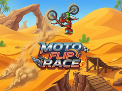 游戏Moto Flip Race