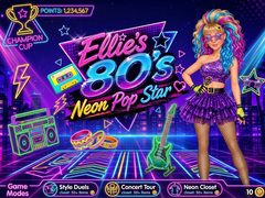 游戏Ellie’s 80’s Neon Pop Star