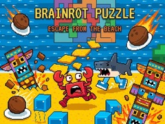 游戏Brainrot Puzzle: Escape from the Beach