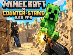 游戏Minecraft Counter Strike: 2.5D FPS